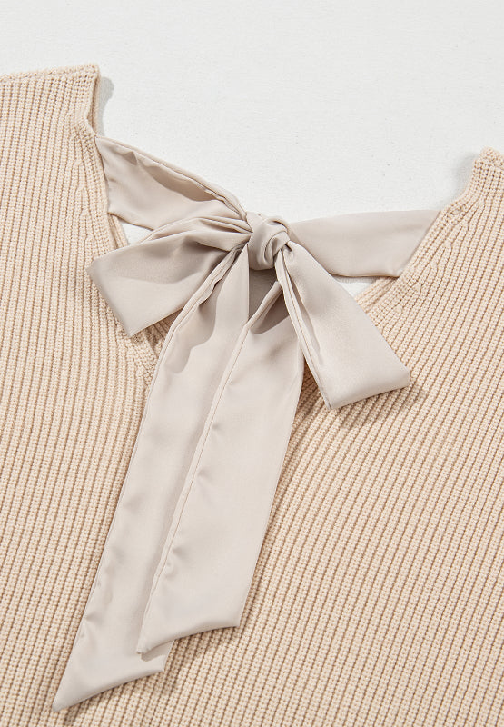 Tied Back Sweater
