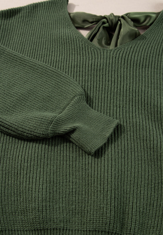 Tied Back Sweater