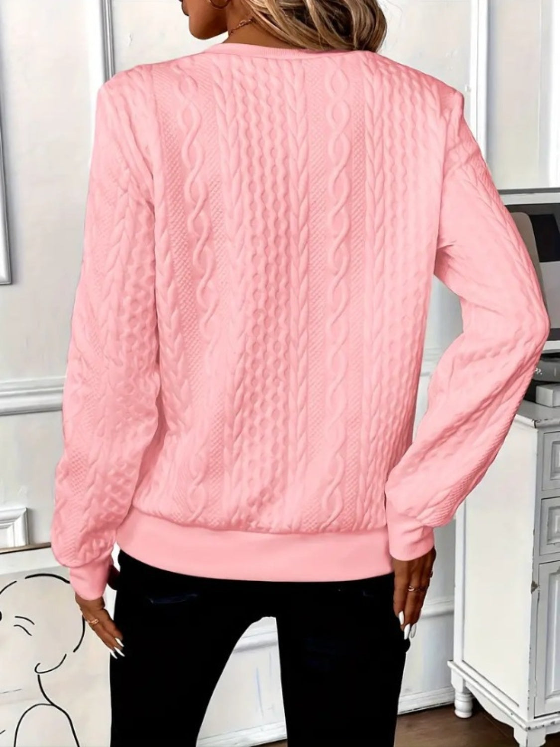 Half Zip Sweatshirt