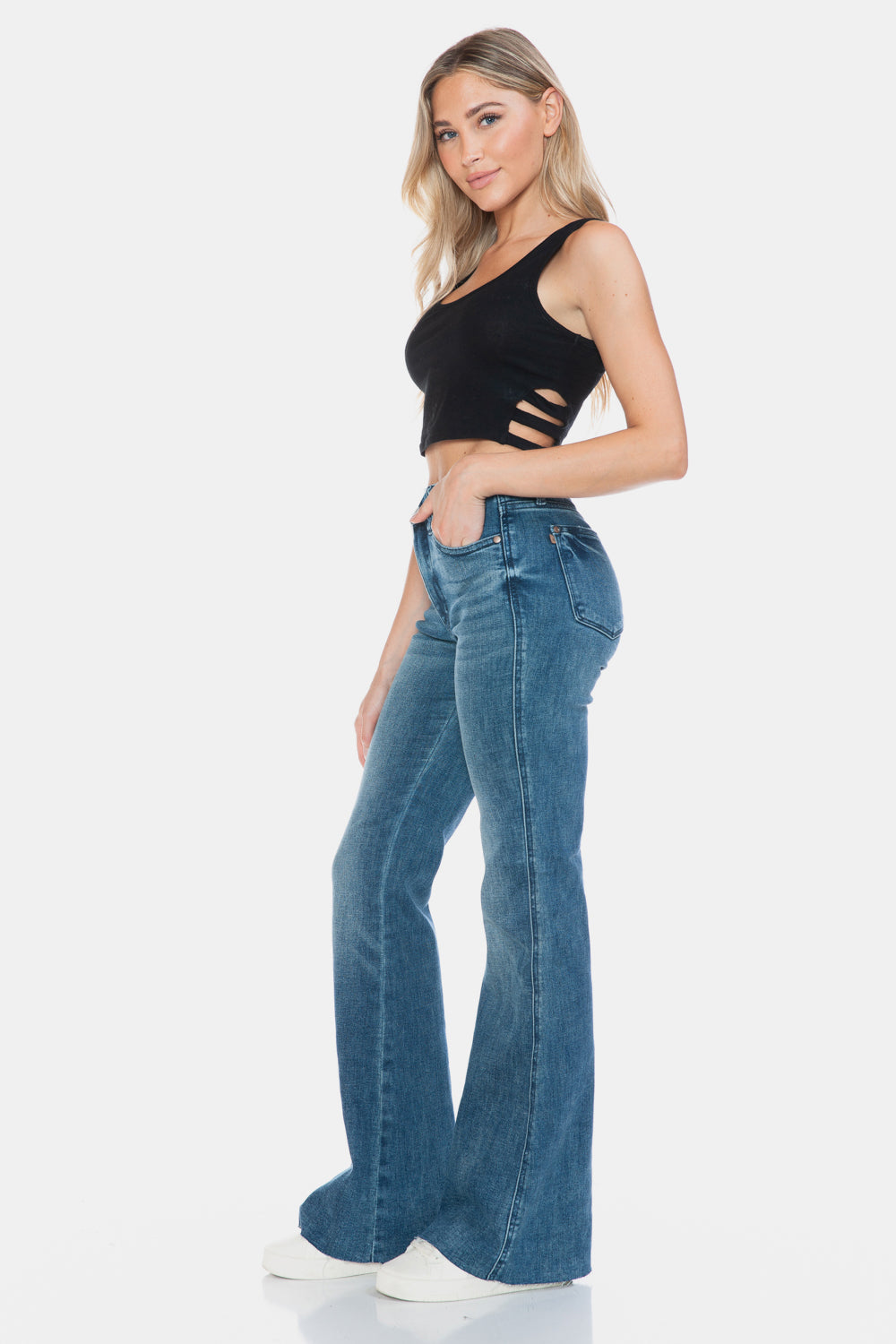 Judy Blue Tummy Control Flare Jeans