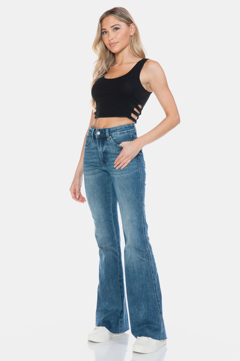 Judy Blue Tummy Control Flare Jeans