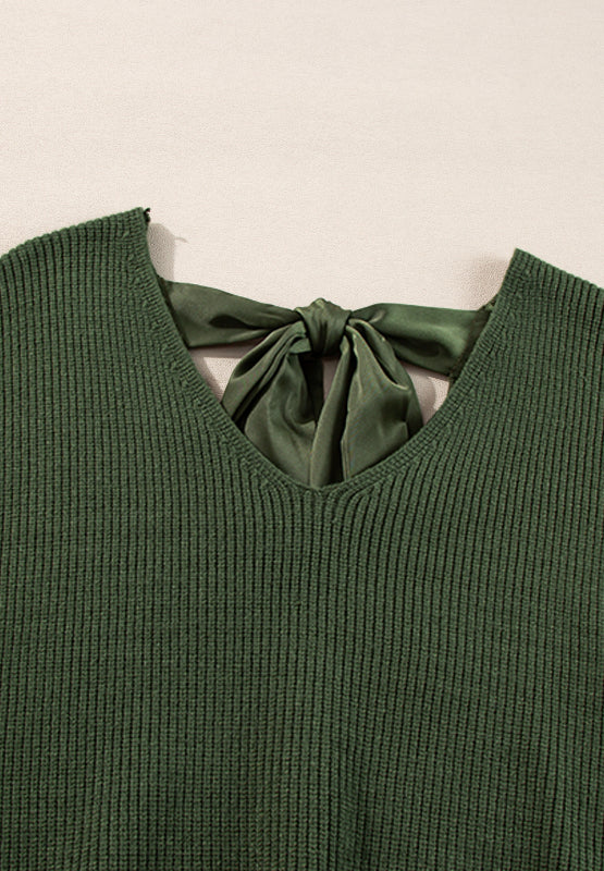 Tied Back Sweater