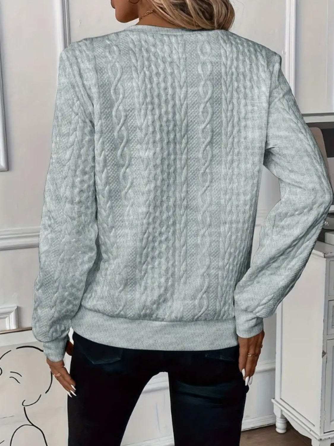 Half Zip Sweatshirt