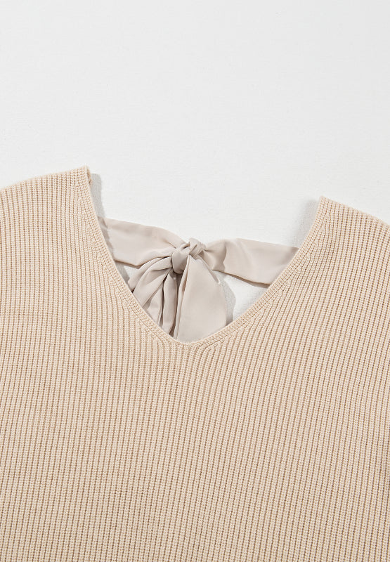 Tied Back Sweater