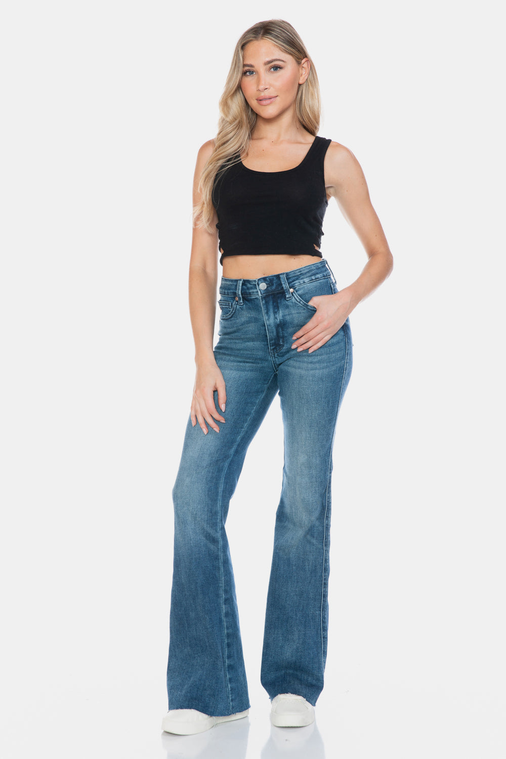 Judy Blue Tummy Control Flare Jeans