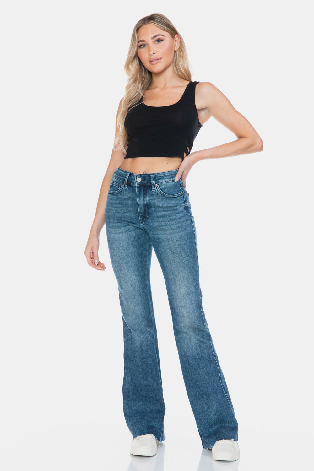 Judy Blue Tummy Control Flare Jeans