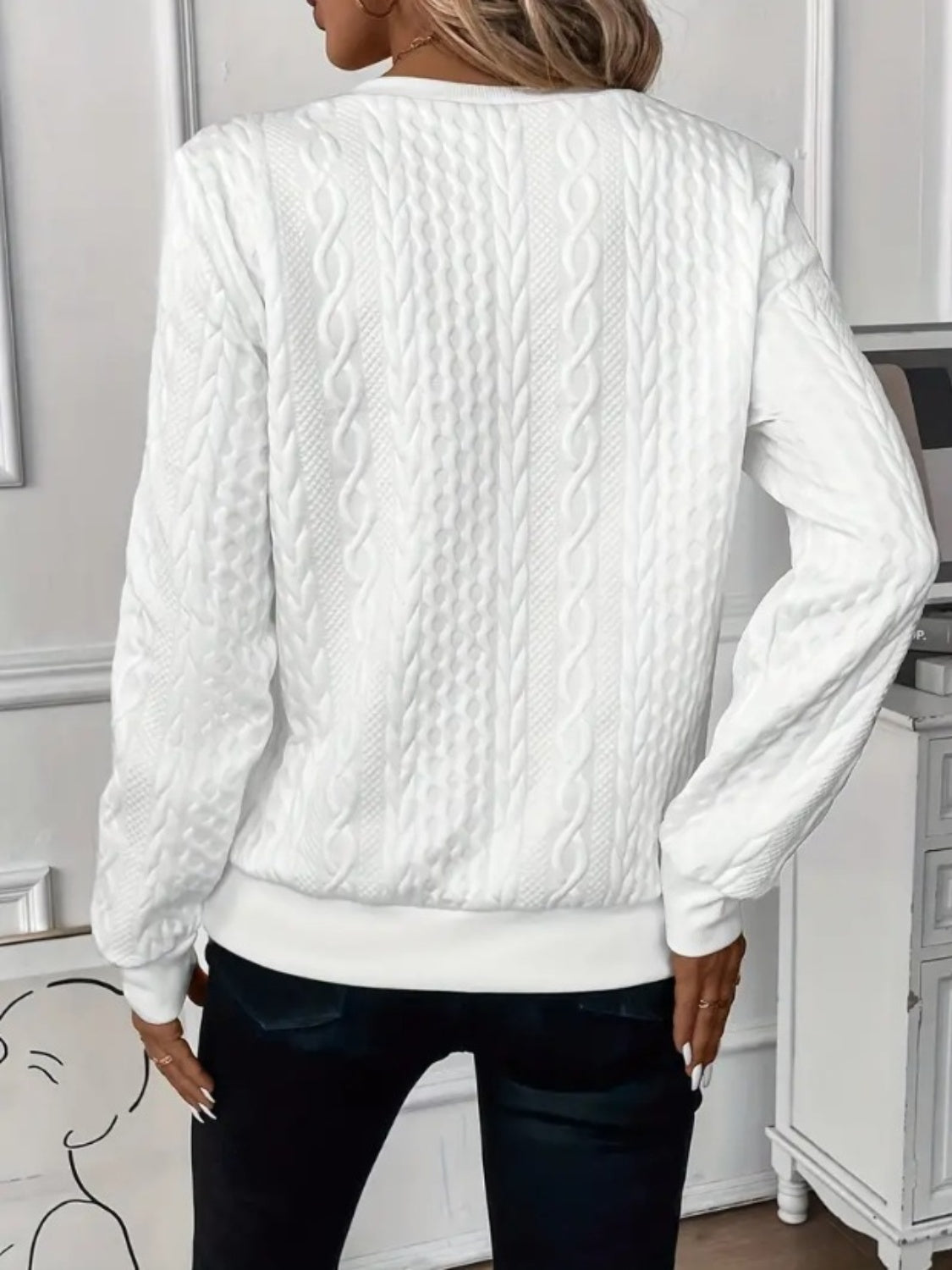Half Zip Sweatshirt