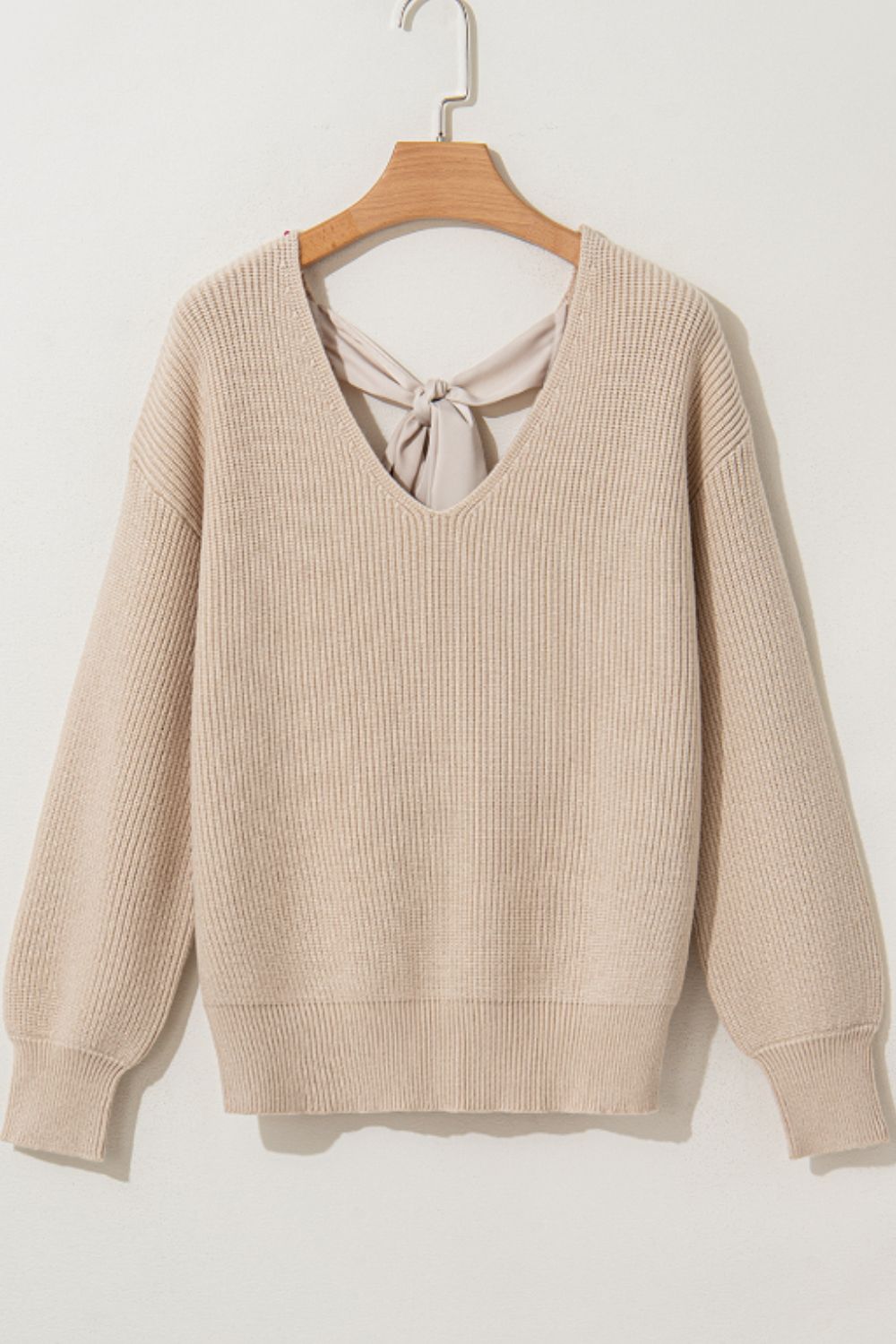 Tied Back Sweater